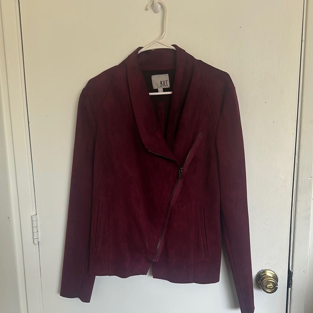 Kut from the Kloth Burgundy Jacket